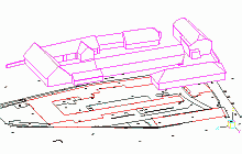 Ländlichen Gebäuden - Bestandsaufnahme –  Bauernhof – 3D Modell