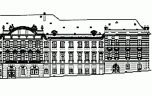 Fassadenvermessung –  Fassadenaufnahmen  – CAD –  Liechtenstein Palast in Prag