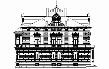 Architekturvermessung –  Fassade – CAD – Jablonec nad Nisou ( Gablonz ) –  Photogrammetrische Fassadenauswertung