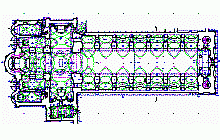 Gebäudebestandsaufmaß von Kirchen - Bauzeichnungen – DWG – Basilica in Velehrad – Grundriss