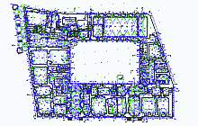 Bestandsaufnahmen - CAD-Pläne –  Tuscany Palast in Prag –  Grundrisspläne