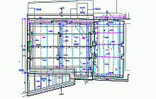 Measured building surveys – the barn – floor plan