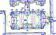 Measured building surveys – a chapel of the Basilica in Velehrad – floor plan