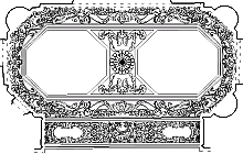 Measured building surveys – the Chapel of the St. Ignatius church in Prague – ceiling stucco decoration - floor plan done using photogrammetry techniques