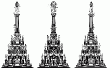 Measured building surveys – the Holy Trinity (plague) Column in Olomouc – elevation done using photogrammetry techniques