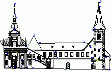 Measured building surveys – The Minorite Monastery in Český Krumlov – elevations