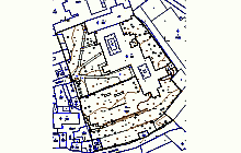 Measured building surveys –The Minorite Monastery in Český Krumlov – topographic plan