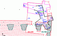 Measured building surveys – The Sazava Monastery –floor plan of the St. Procopius cave