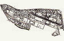 Topographic surveys – Prague-Michle – topographic plan of the factory complex