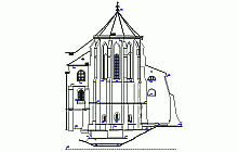 GEODETICKÉ ZAMĚŘENÍ FASÁDY KOSTELA SV. PROKOPA - KLÁŠTER SÁZAVA